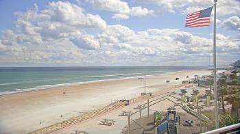 Weather camera view of Volusia County Lifeguard HQ Admin Center.
