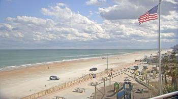 Weather camera view of Volusia County Lifeguard HQ Admin Center.