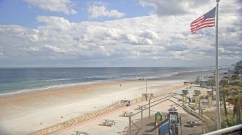 Weather camera view of Volusia County Lifeguard HQ Admin Center.