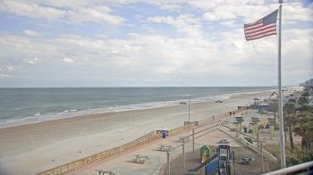 Weather camera view of Volusia County Lifeguard HQ Admin Center.