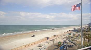 Weather camera view of Volusia County Lifeguard HQ Admin Center.
