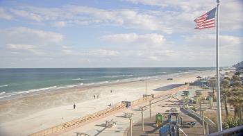 Weather camera view of Volusia County Lifeguard HQ Admin Center.