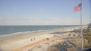 Weather camera view of Volusia County Lifeguard HQ Admin Center.