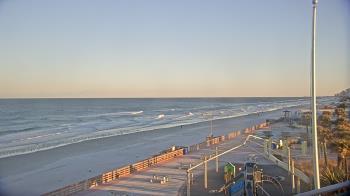 Weather camera view of Volusia County Lifeguard HQ Admin Center.
