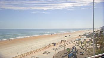 Weather camera view of Volusia County Lifeguard HQ Admin Center.