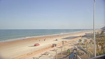 Weather camera view of Volusia County Lifeguard HQ Admin Center.
