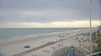 Weather camera view of Volusia County Lifeguard HQ Admin Center.