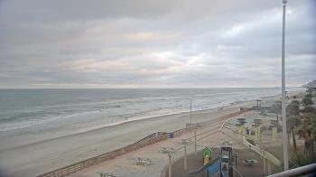 Weather camera view of Volusia County Lifeguard HQ Admin Center.