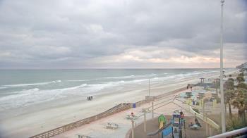 Weather camera view of Volusia County Lifeguard HQ Admin Center.
