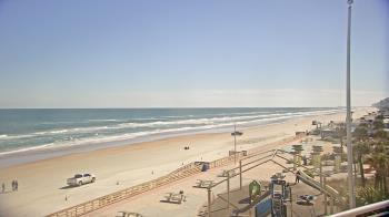 Weather camera view of Volusia County Lifeguard HQ Admin Center.