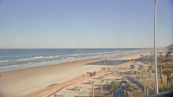 Weather camera view of Volusia County Lifeguard HQ Admin Center.