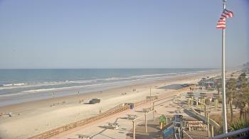 Weather camera view of Volusia County Lifeguard HQ Admin Center.