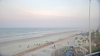 Weather camera view of Volusia County Lifeguard HQ Admin Center.