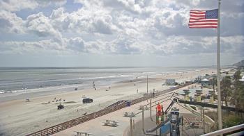 Weather camera view of Volusia County Lifeguard HQ Admin Center.