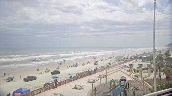 Weather camera view of Volusia County Lifeguard HQ Admin Center.