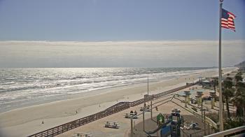 Weather camera view of Volusia County Lifeguard HQ Admin Center.
