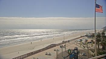 Weather camera view of Volusia County Lifeguard HQ Admin Center.