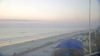Weather camera view of Volusia County Lifeguard HQ Admin Center.