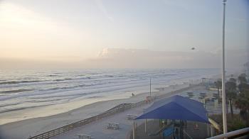 Weather camera view of Volusia County Lifeguard HQ Admin Center.