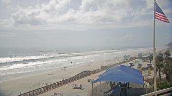 Weather camera view of Volusia County Lifeguard HQ Admin Center.