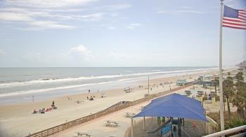 Weather camera view of Volusia County Lifeguard HQ Admin Center.