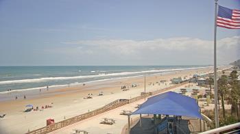 Weather camera view of Volusia County Lifeguard HQ Admin Center.