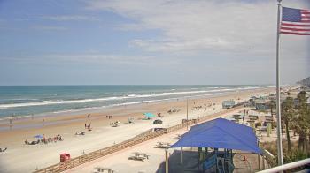 Weather camera view of Volusia County Lifeguard HQ Admin Center.