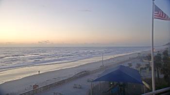 Weather camera view of Volusia County Lifeguard HQ Admin Center.