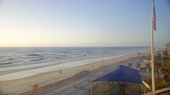 Weather camera view of Volusia County Lifeguard HQ Admin Center.