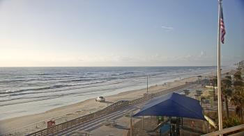 Weather camera view of Volusia County Lifeguard HQ Admin Center.