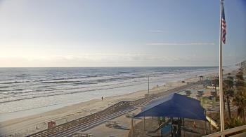 Weather camera view of Volusia County Lifeguard HQ Admin Center.