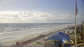 Weather camera view of Volusia County Lifeguard HQ Admin Center.