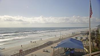 Weather camera view of Volusia County Lifeguard HQ Admin Center.
