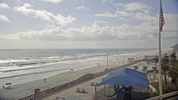 Weather camera view of Volusia County Lifeguard HQ Admin Center.