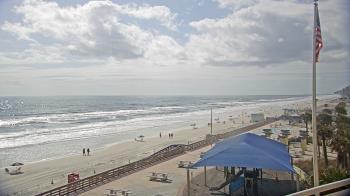 Weather camera view of Volusia County Lifeguard HQ Admin Center.