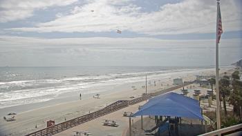 Weather camera view of Volusia County Lifeguard HQ Admin Center.