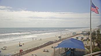 Weather camera view of Volusia County Lifeguard HQ Admin Center.