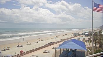 Weather camera view of Volusia County Lifeguard HQ Admin Center.