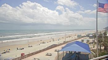 Weather camera view of Volusia County Lifeguard HQ Admin Center.