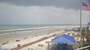 Weather camera view of Volusia County Lifeguard HQ Admin Center.
