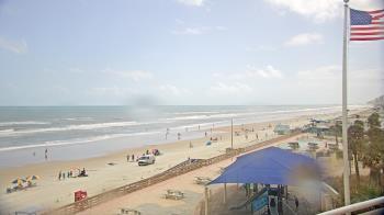 Weather camera view of Volusia County Lifeguard HQ Admin Center.
