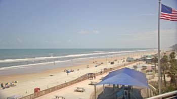 Weather camera view of Volusia County Lifeguard HQ Admin Center.