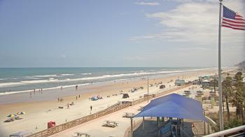 Weather camera view of Volusia County Lifeguard HQ Admin Center.