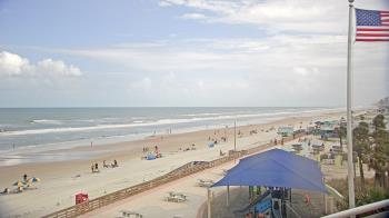 Weather camera view of Volusia County Lifeguard HQ Admin Center.