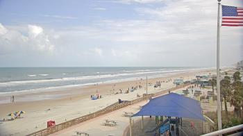 Weather camera view of Volusia County Lifeguard HQ Admin Center.