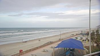 Weather camera view of Volusia County Lifeguard HQ Admin Center.