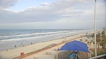 Weather camera view of Volusia County Lifeguard HQ Admin Center.