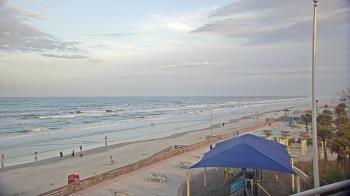 Weather camera view of Volusia County Lifeguard HQ Admin Center.