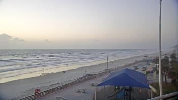 Weather camera view of Volusia County Lifeguard HQ Admin Center.