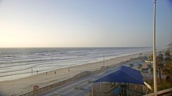 Weather camera view of Volusia County Lifeguard HQ Admin Center.